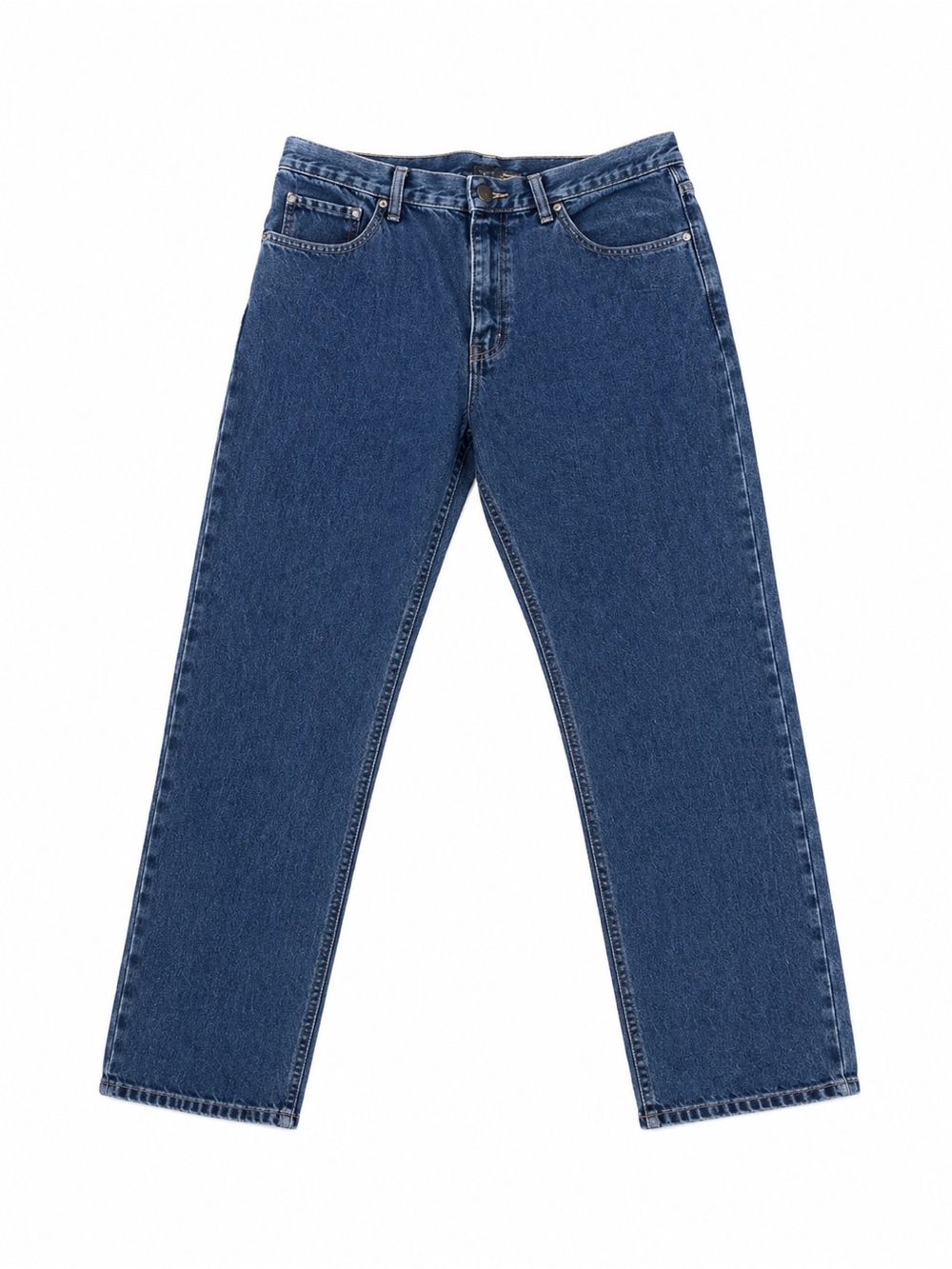 Wranglers Men's Classic Blue Straight-Leg Jeans